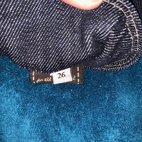 7 FOR ALL MANKIND DENIM SKIRT - Picture 7 of 7